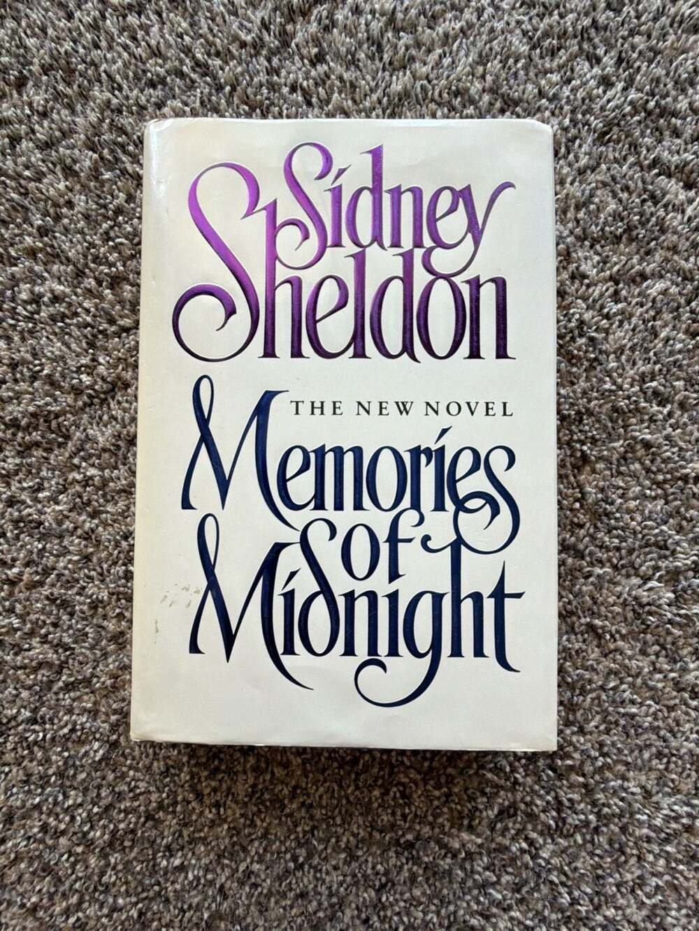 Memories of Midnight by Sidney Sheldon (1990 Hardcover Edition)